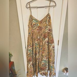 Banana Republic Linen Maxi Dress